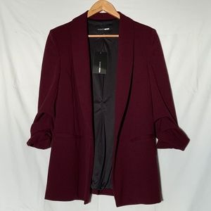 Burgundy Blazer